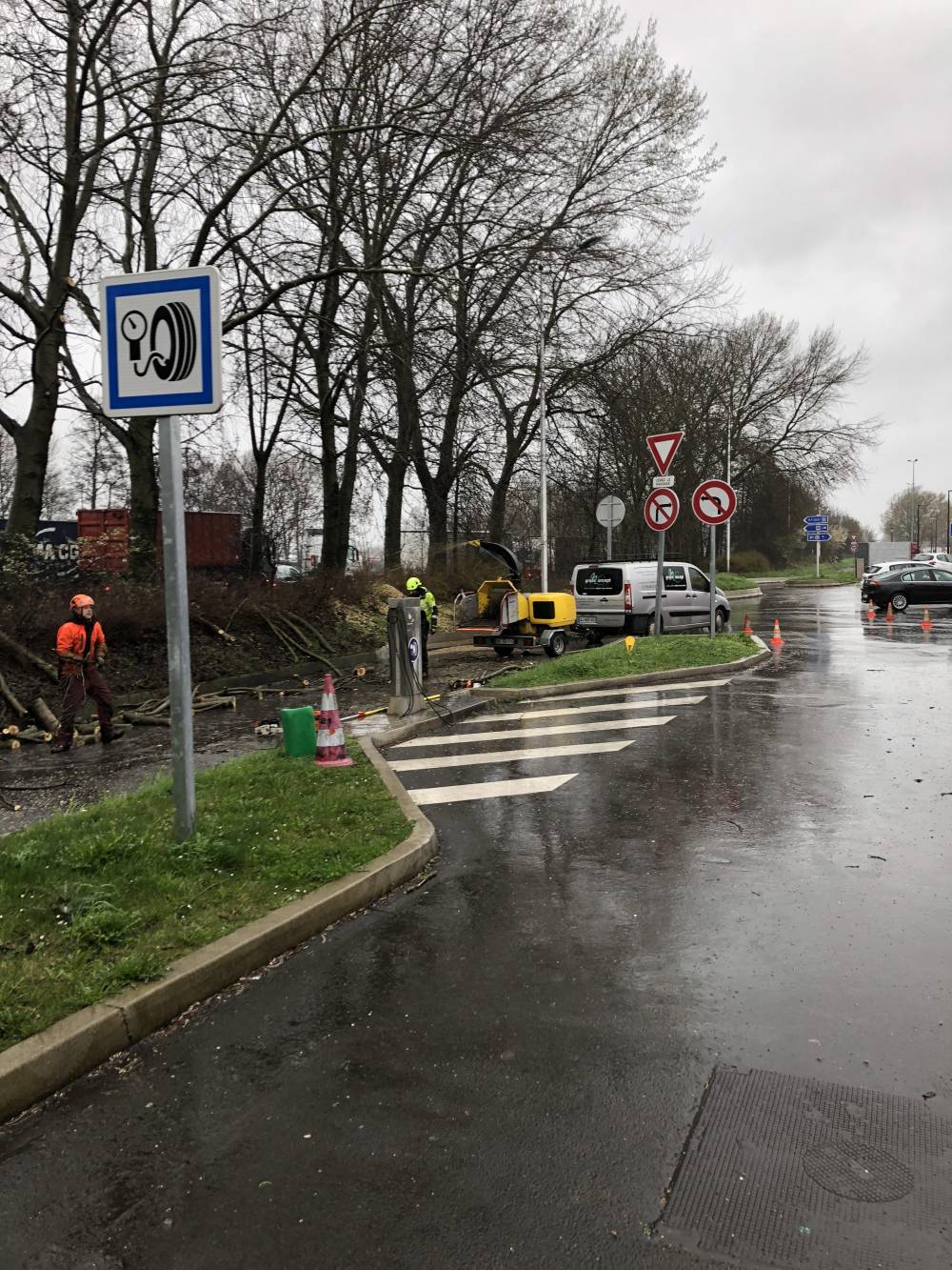 Élagage et Abattage  sur Aire de Phalempin EST